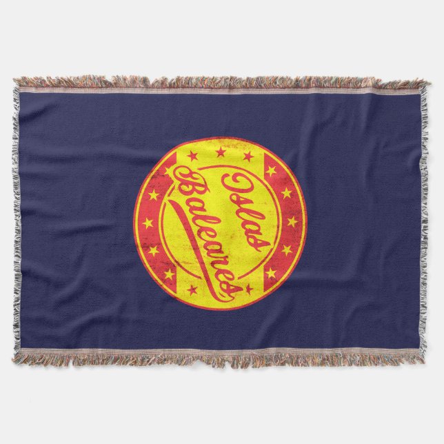 Cobertor Viajante global - Espanha - Islas Baleares (Frente)