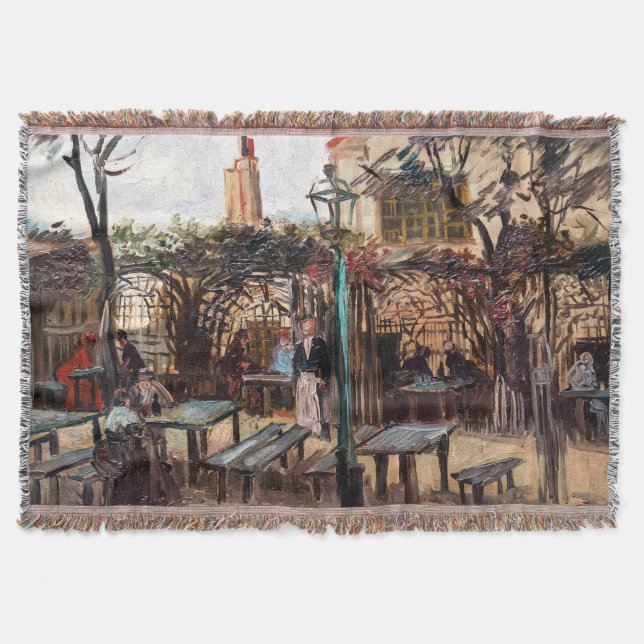 Cobertor Vincent Van Gogh - La Guinguette em Montmartre (Frente)