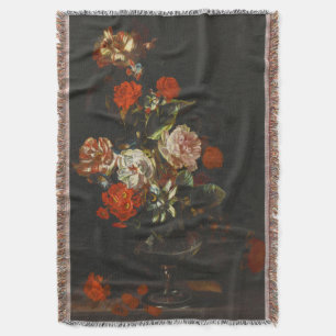 Cobertor Vintage Ainda Life with Flowers