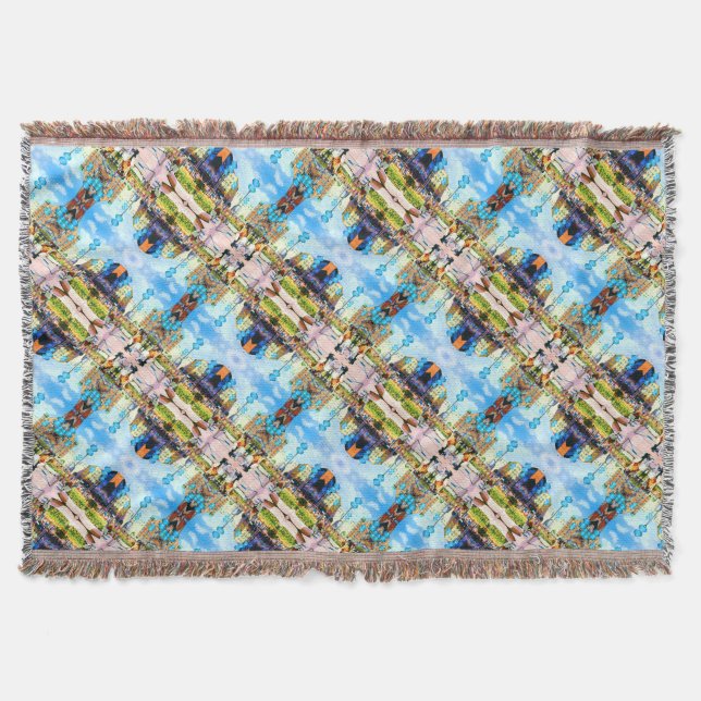 Cobertor Vintage Alemanha Munique Towngate Karistor (Frente)