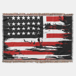 Cobertor Vintage American Flag