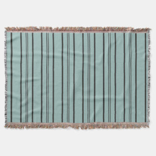 Cobertor Vintage Blue Stripes