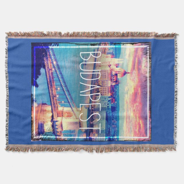 Cobertor Vintage Budapest (Frente)