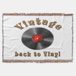Cobertor Vintage - De volta ao Vinyl, o recorde voltou