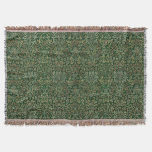 Cobertor Vintage Floral William Morris