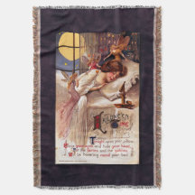 Vintage Halloween Faereen e Sleting Girl
