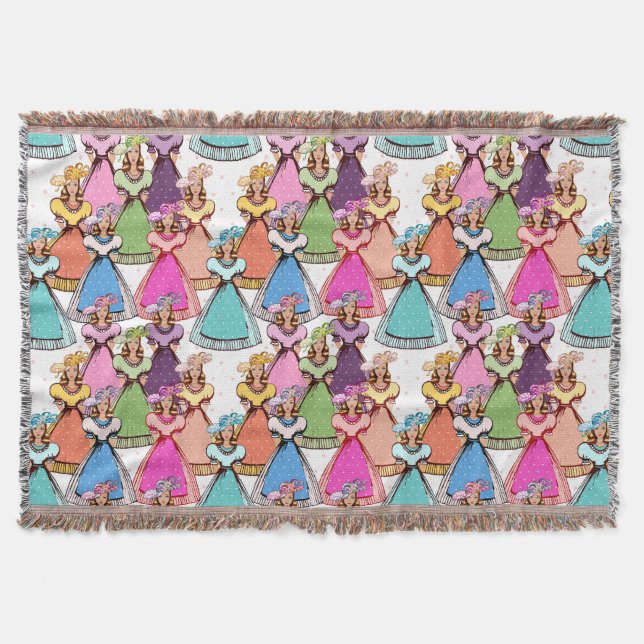 Cobertor Vintage Ladies (Frente)