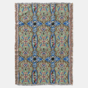 Cobertor Vintage Oriental Arabian Pattern