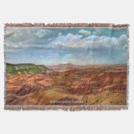 Cobertor Vintage Pintage Desert Throw Blanket