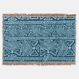 Cobertor Vintage tribal, padrão perfeito.