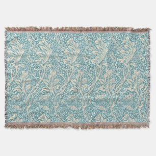 Cobertor Vintage William Morris Arcadia Floral Sem Costura