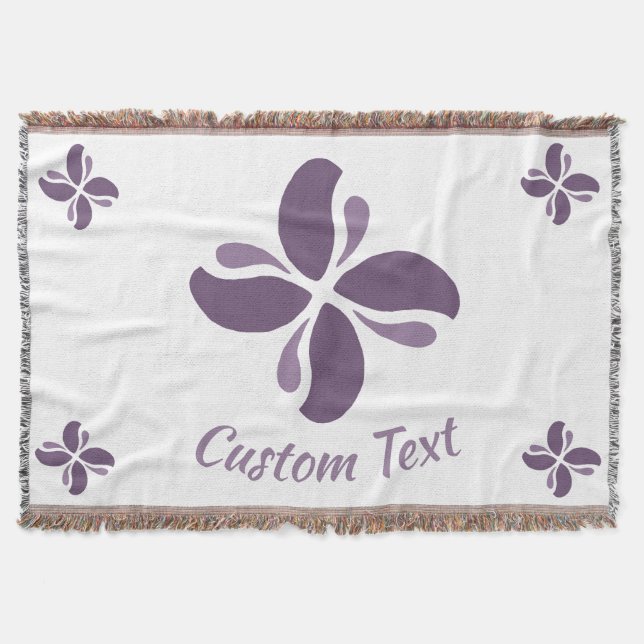 Cobertor Vintage Zen Echo Lilac Kiss (Frente)