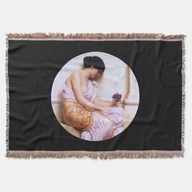 Cobertor Violetas, Doce Violetas c1908 (Frente)
