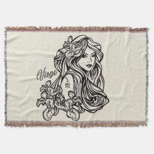 Cobertor Virgem Zodíaco Dourado