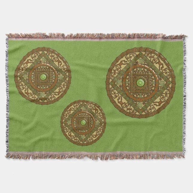 Cobertor Virgo Mandala (Frente)