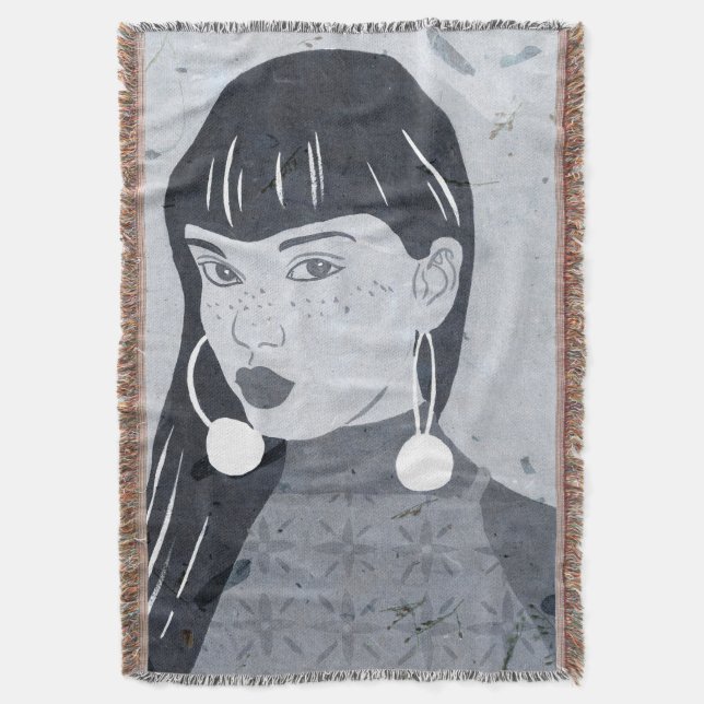 Cobertor Visão Noturna do Retrato (Frente Vertical)