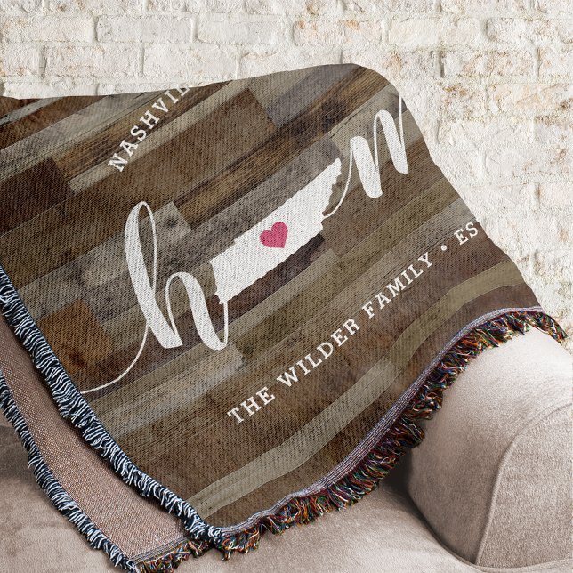 Cobertor Vista de Madeira Personalizada para o Estado Resid (Criador carregado)