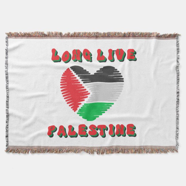 Cobertor Viva a Palestina (Frente)