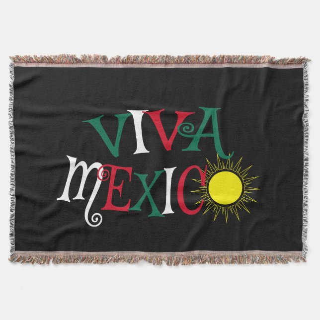 Cobertor Viva México (Frente)
