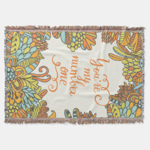 Cobertor Você é meu número um