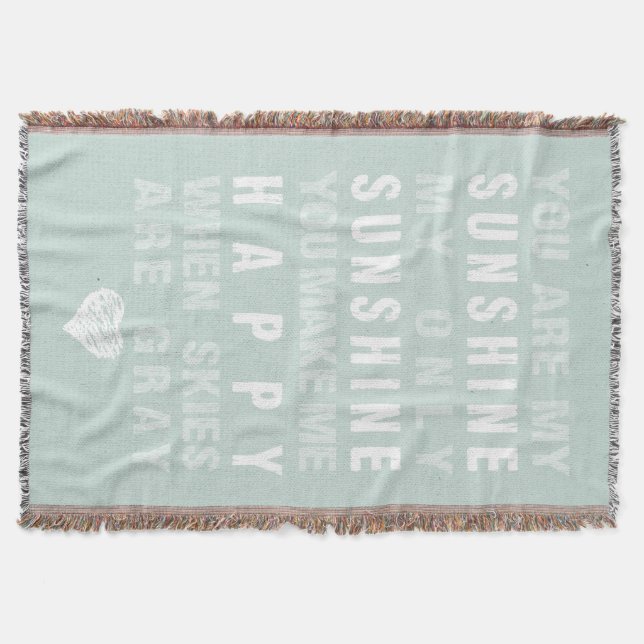 Cobertor Você É Meu Sol (Frente)