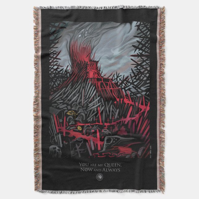 Cobertor Você É Minha Rainha, Agora E Sempre (Frente Vertical)