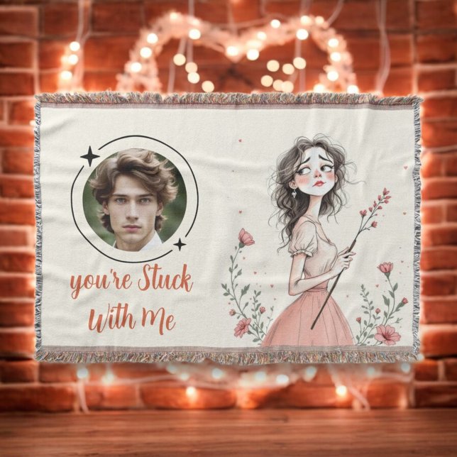 Cobertor Você está preso comigo (Criador carregado)