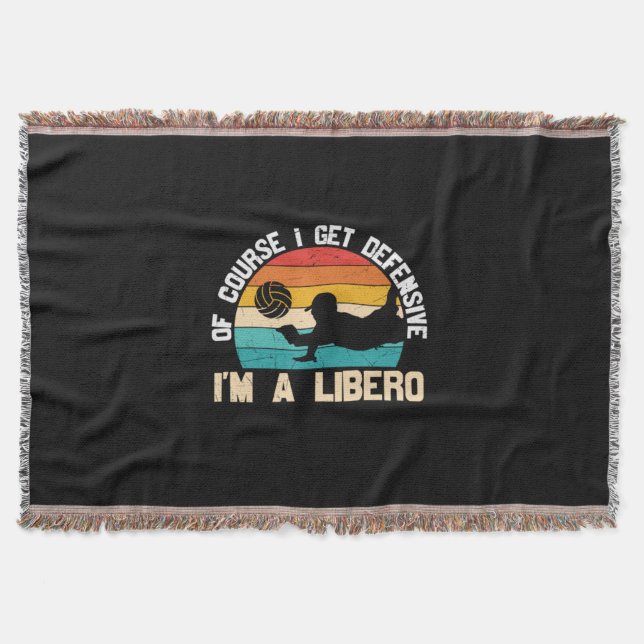 Cobertor Volleyball Player | I Am A Libero (Frente)
