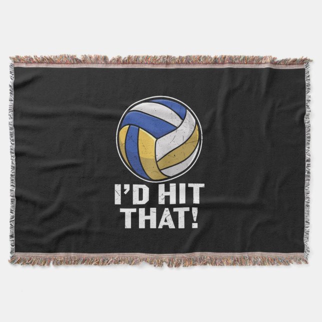 Cobertor Volleyball Player | I Would Hit That (Frente)