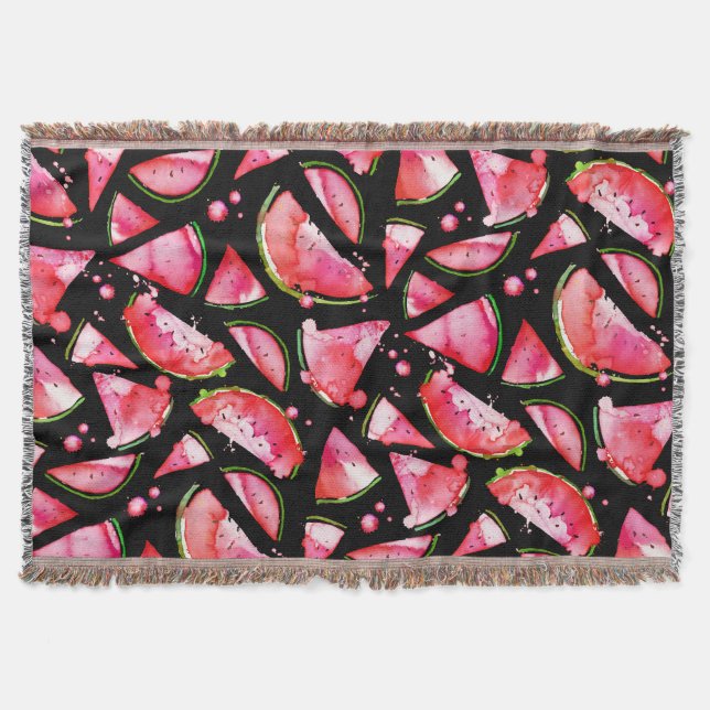 Cobertor Watercolor Melancia 2 (Frente)