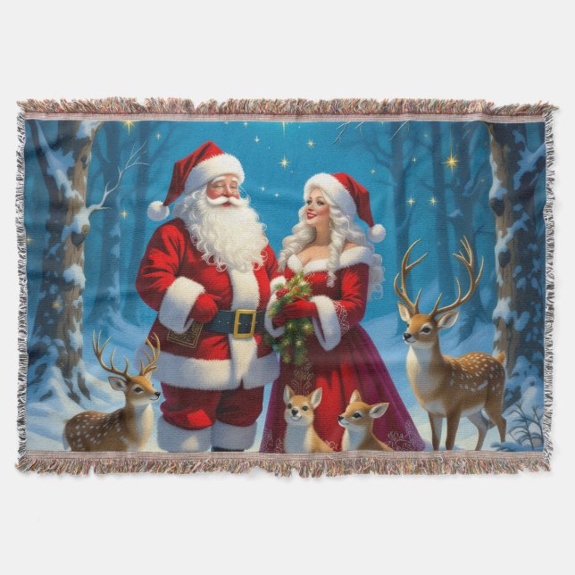 Cobertor „Weihnachtliche Harmonie“ (Frente)