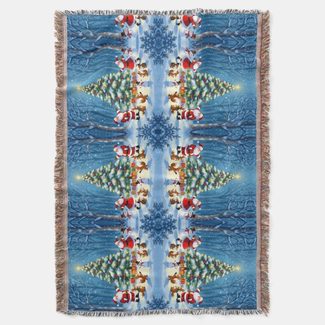 Cobertor „Weihnachtliche Harmonie“ (Frente Vertical)