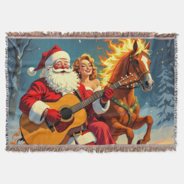 Cobertor „Weihnachtliche Harmonie“ (Frente)