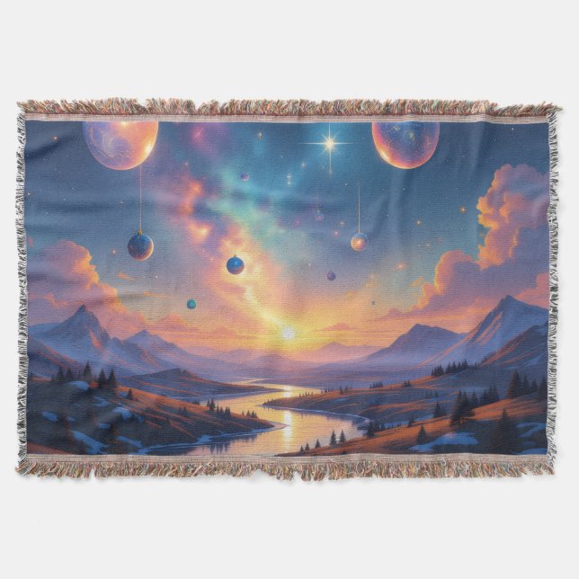 Cobertor „Weihnachtliche Harmonie“ (Frente)