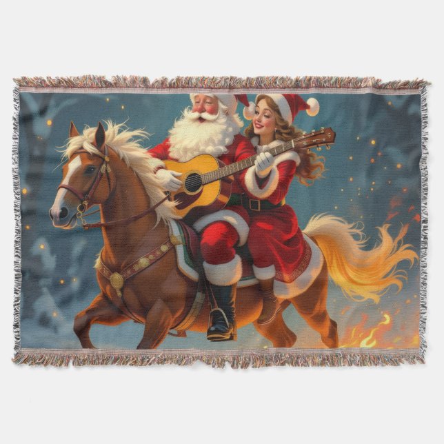 Cobertor „Weihnachtliche Harmonie“ (Frente)