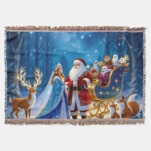 Cobertor „Weihnachtliche Harmonie“ (Frente)