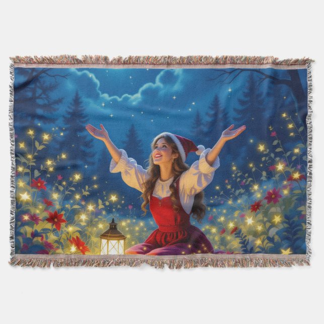 Cobertor „Weihnachtliche Harmonie“ (Frente)