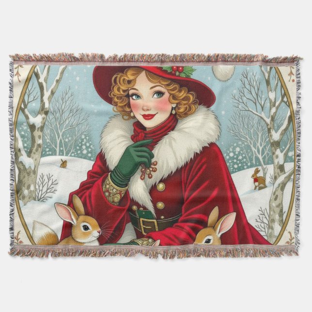 Cobertor „Weihnachtliche Harmonie“ (Frente)