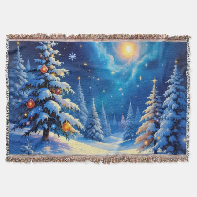 Cobertor „Weihnachtliche Harmonie“ (Frente)