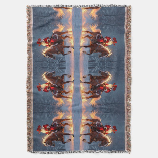 Cobertor „Weihnachtliche Harmonie“ (Frente Vertical)