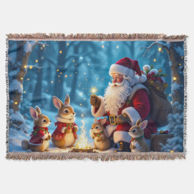 Cobertor „Weihnachtliche Harmonie“ (Frente)