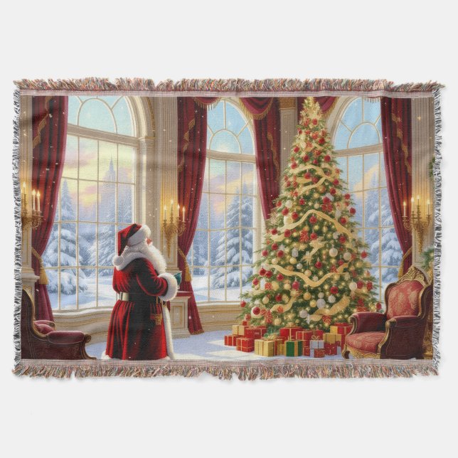 Cobertor „Weihnachtliche Harmonie“ (Frente)