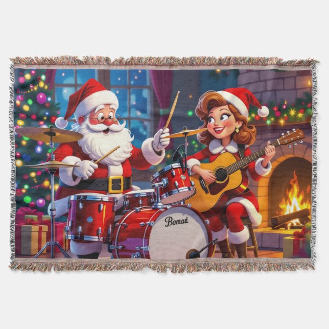 Cobertor „Weihnachtliche Harmonie“ (Frente)