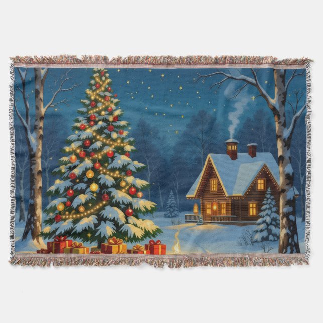 Cobertor „Weihnachtliche Harmonie“ (Frente)