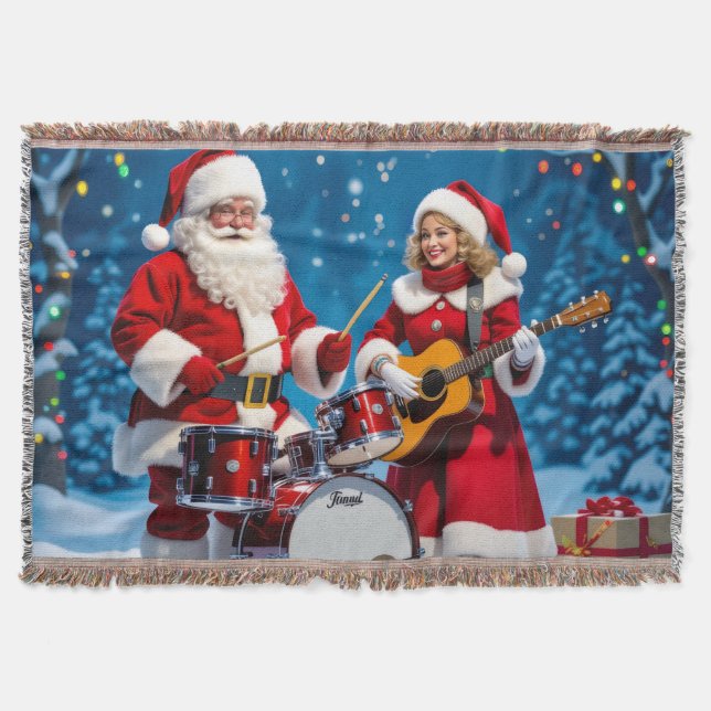 Cobertor „Weihnachtliche Harmonie“ (Frente)