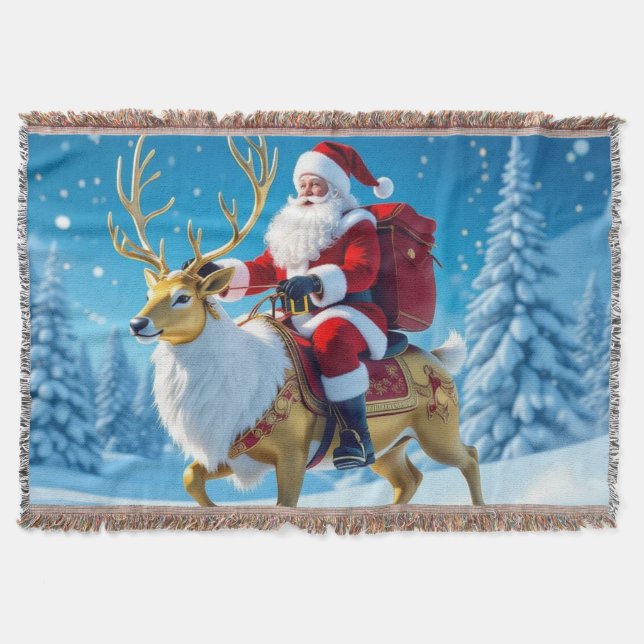 Cobertor „Weihnachtliche Harmonie“ (Frente)