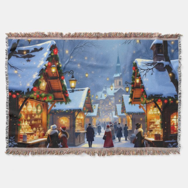 Cobertor „Weihnachtliche Harmonie“ (Frente)