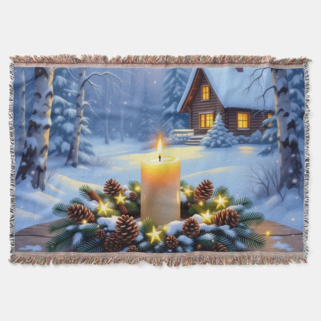 Cobertor „Weihnachtliche Harmonie“ (Frente)