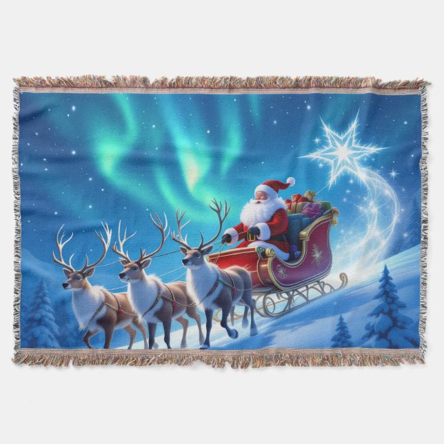 Cobertor „Weihnachtliche Harmonie“ (Frente)