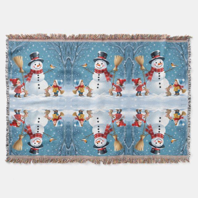 Cobertor „Weihnachtliche Harmonie“ (Frente)